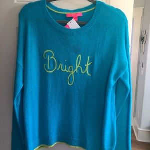 Lilly Pulitzer NWT “Bright” sweater large